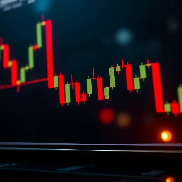 Example of key candlestick formations used to identify buying and selling signals in stock trading