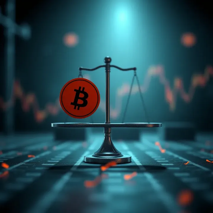 Diagram illustrating risk and reward balance in binary options investment decisions