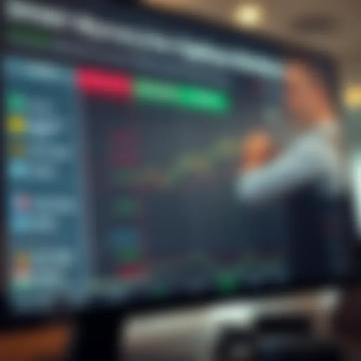 Comparison chart displaying features of top binary options brokers highlighting security and usability