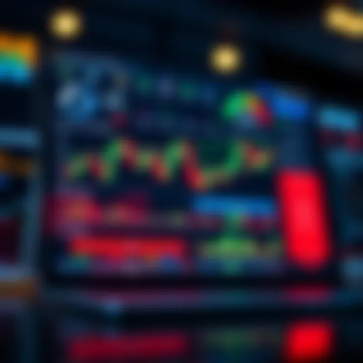 User interface of an intuitive trading platform showing charts and analytics