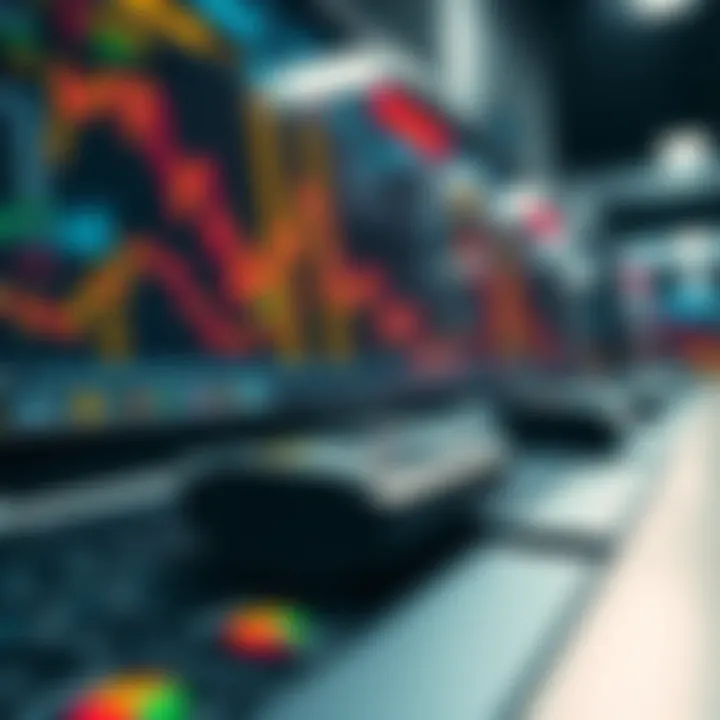 Visual representation of risk management and regulation in binary options trading