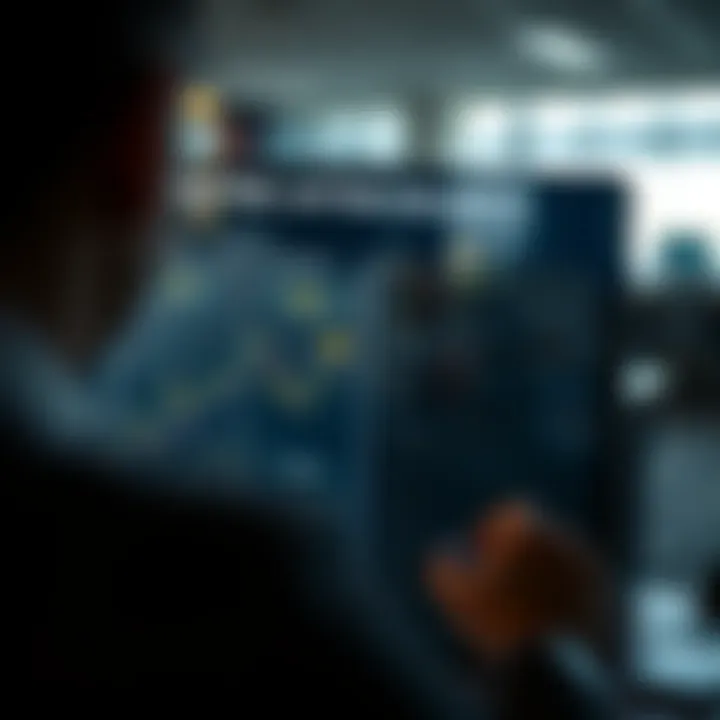 Exploring Binary Options: Risk and Reward Dynamics Graphic depicting binary options choices with visual elements representing risk and reward