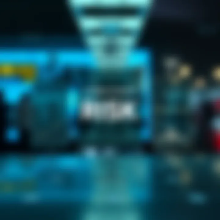 Visual representation of different categories of risks such as financial, operational, and strategic