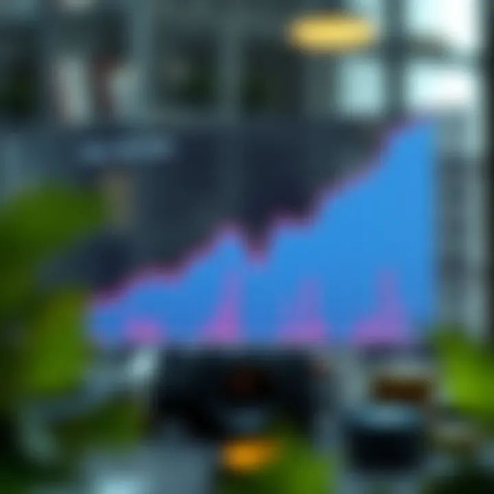 Graph showing growth of copy trading investments in Colombia's financial market