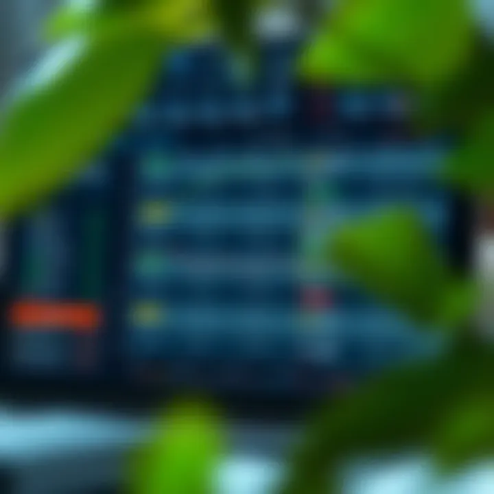 Economic calendar interface showing various global financial data releases with dates and impact levels