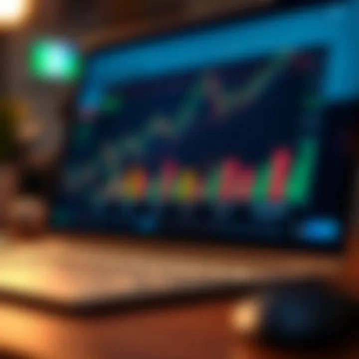 Graph showing the comparison of features in free trading platforms