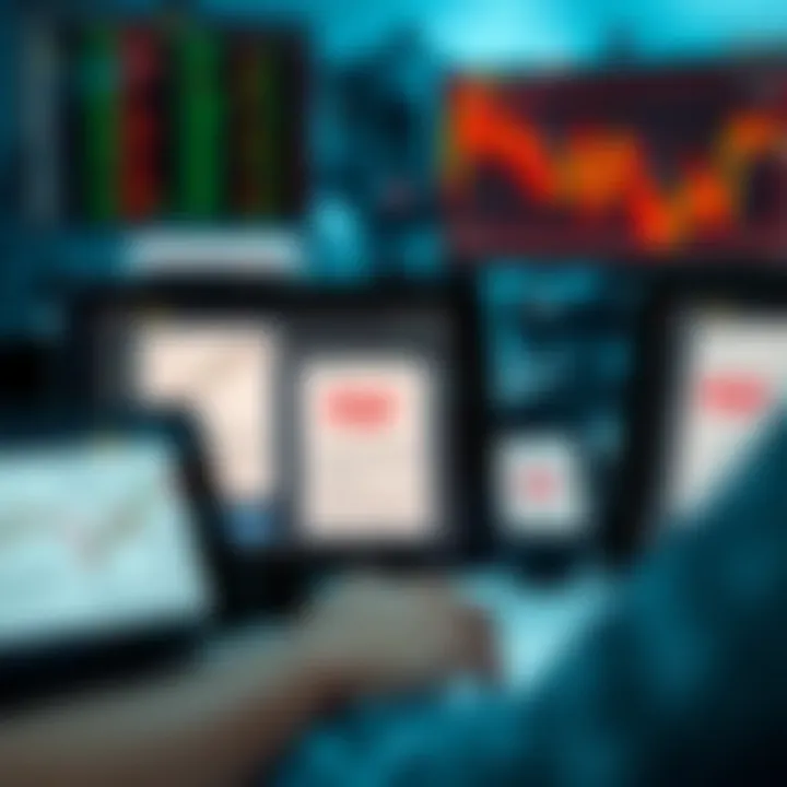 Collection of free PDF resources displayed on digital devices for trading education