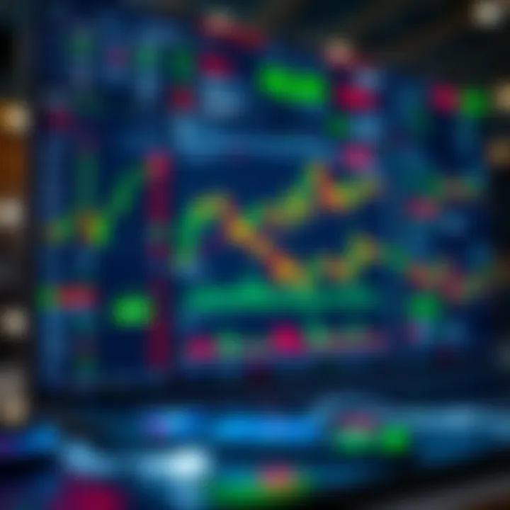 Digital interface displaying popular trading platforms and educational resources