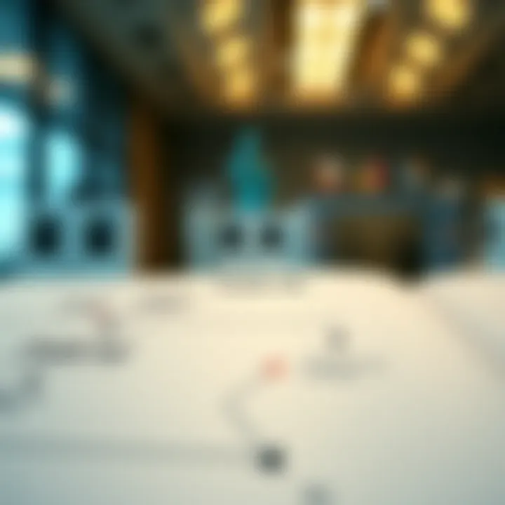 Diagram illustrating the key components and flow of credit risk management in financial institutions