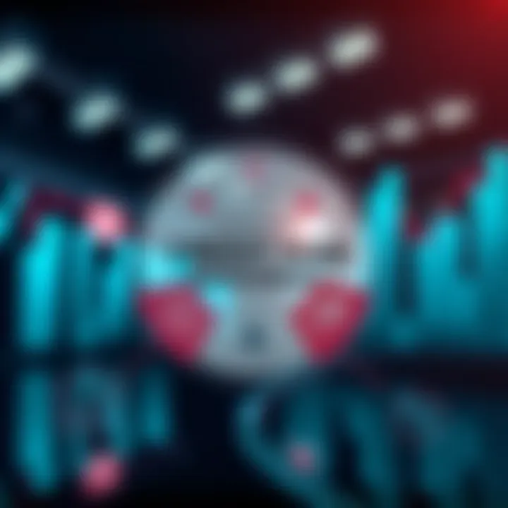 Diagram showing key components of credit risk management including identification, evaluation, and mitigation