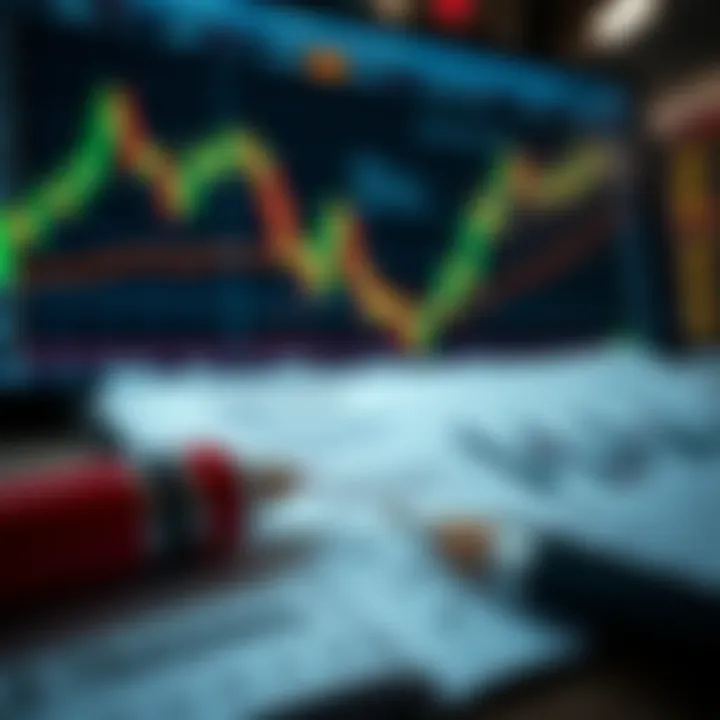 Trading Concepts and Strategies Overview Illustration of trading concepts including candlestick patterns and strategy notes