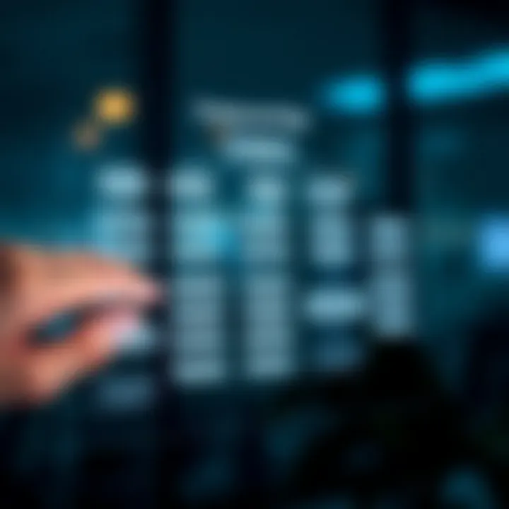 Flowchart depicting strategies and tools used for evaluating and mitigating financial risks in organizations