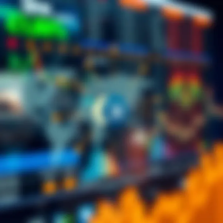 Diagram illustrating the global foreign exchange market network with currency symbols and arrows representing trading flows