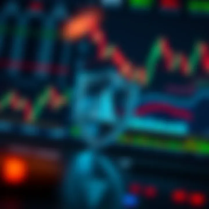 Effective Risk Management in Binary Options Trading Risk management concept with protective shield over financial data and charts