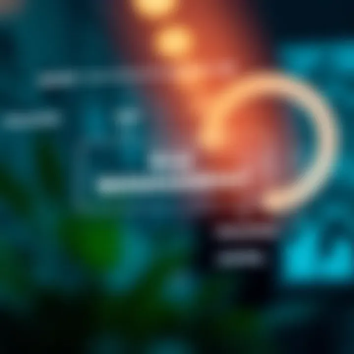 Diagram illustrating the key phases of risk management including identification, evaluation, and control