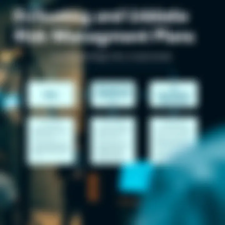 Flowchart demonstrating the evaluation and continuous updating of a risk management plan to address emerging threats