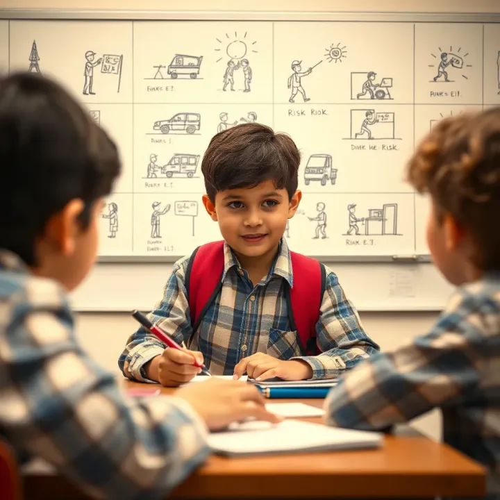 Dibujos como herramienta para gestionar riesgos escolares Dibujos como herramienta para gestionar riesgos escolares