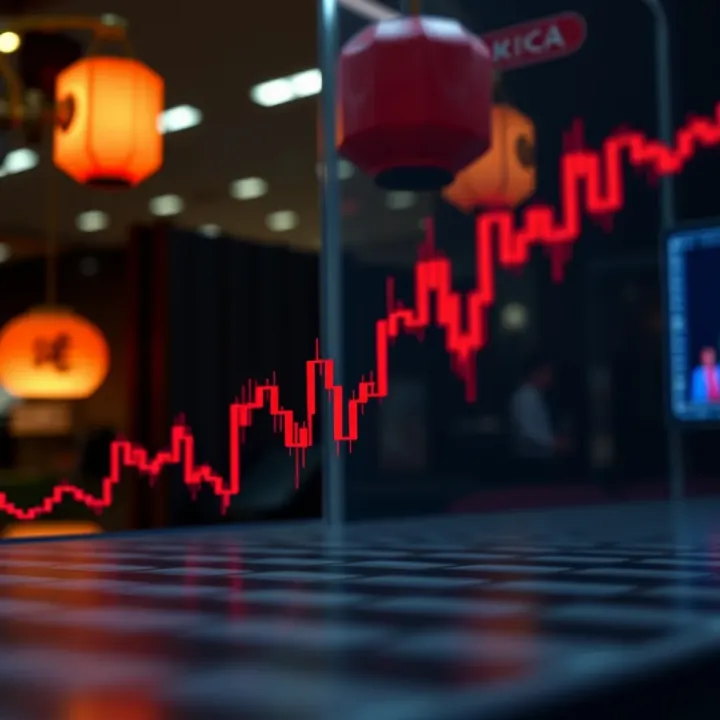 Illustration of common Japanese candlestick patterns used in financial market analysis