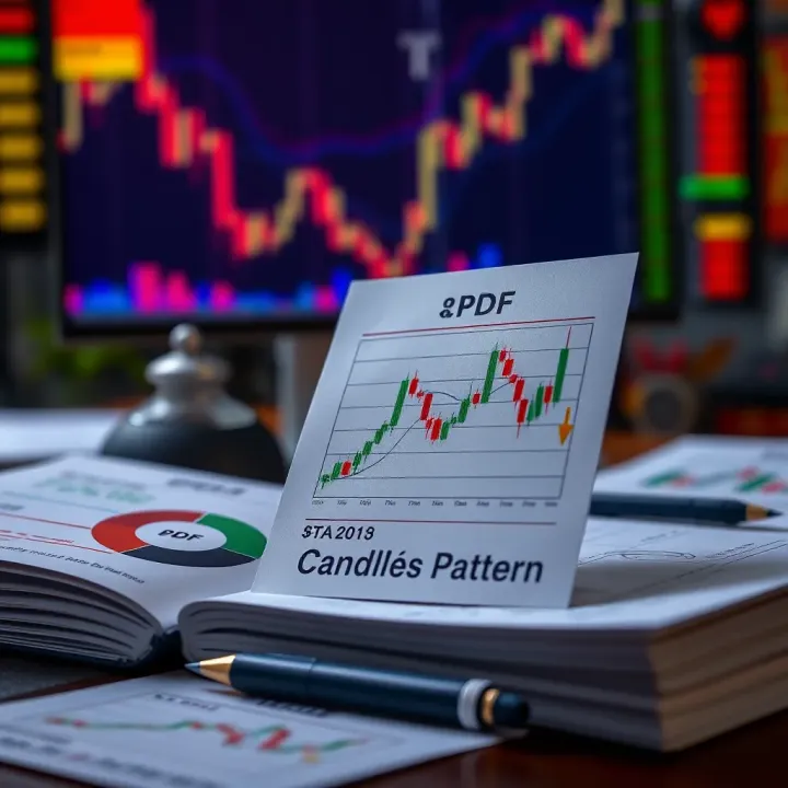 Collection of PDF documents showcasing practical examples and strategies for applying candlestick patterns in trading