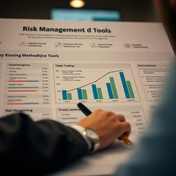 Chart showing key methodologies and practical tools for effective risk management
