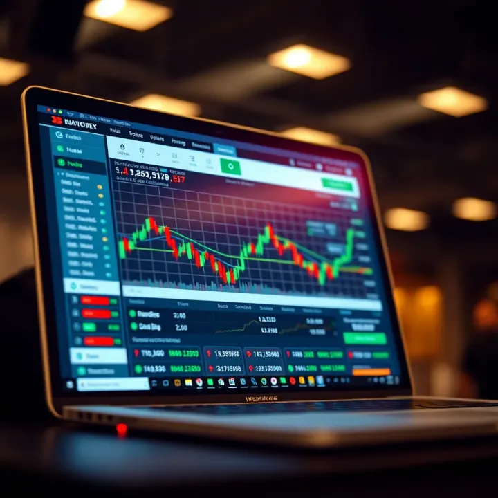 Illustration of a secure trading platform interface highlighting trustworthy investment features