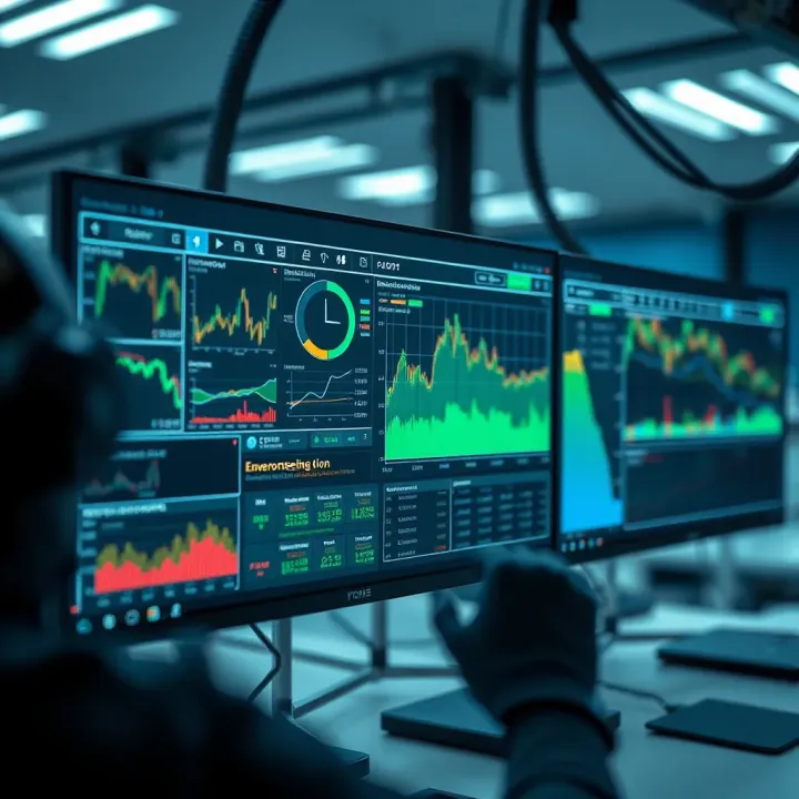 Technology tools and software interface used for monitoring and evaluating environmental risks